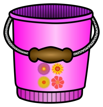 purple bucket